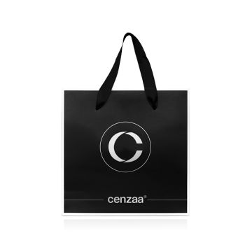 Cenzaa luxe papieren tas 21x21 cm