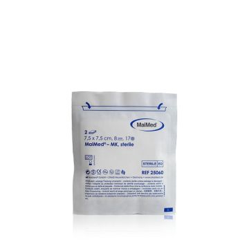 Gaaskompressen 10 x 2st - steriel - 8 lgs