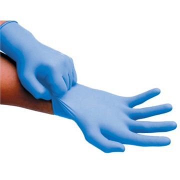 Handschoenen Nitrile poedervrij Large
