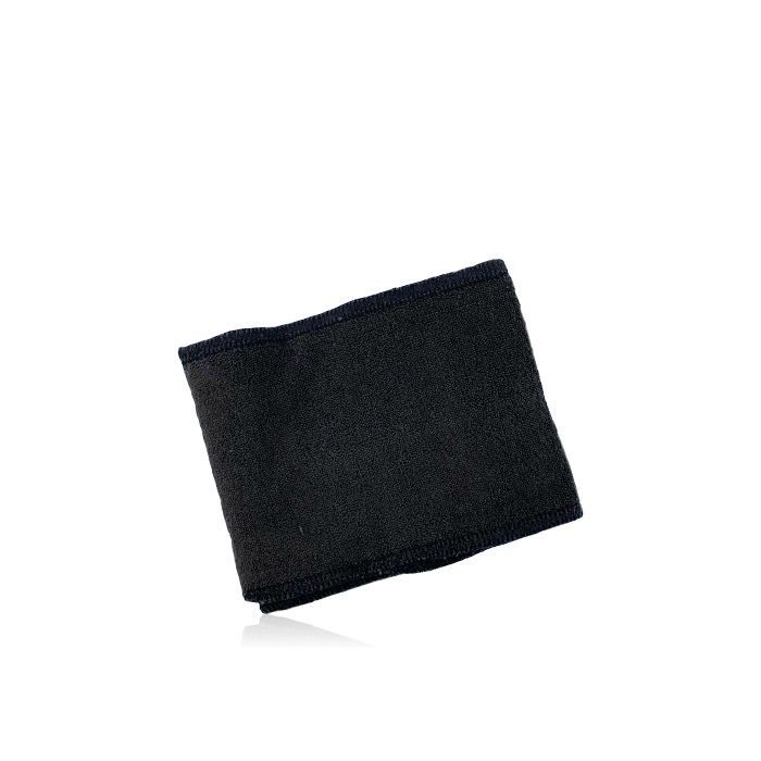 Antraciet Bandeau Badstof elastisch 8-9cm